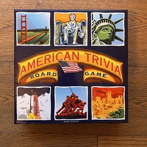American Trivia Board Game - NEW!